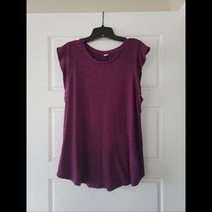 Old Navy Luxe Burgundy top